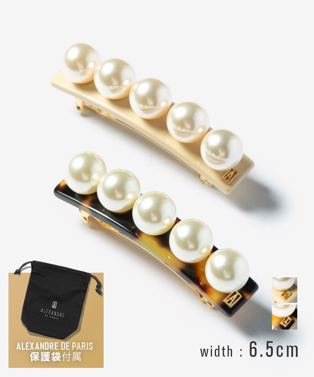 ディオール ヘアピン ヘアスライド ヘアアクセ バレッタ ロゴ パール