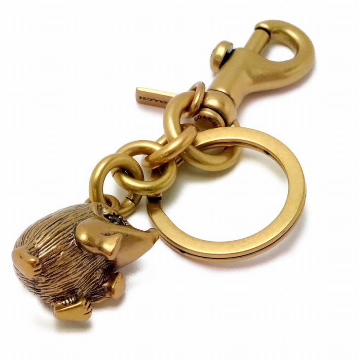 コーチ COACH キーホルダー レディース キーリング アニマル 動物