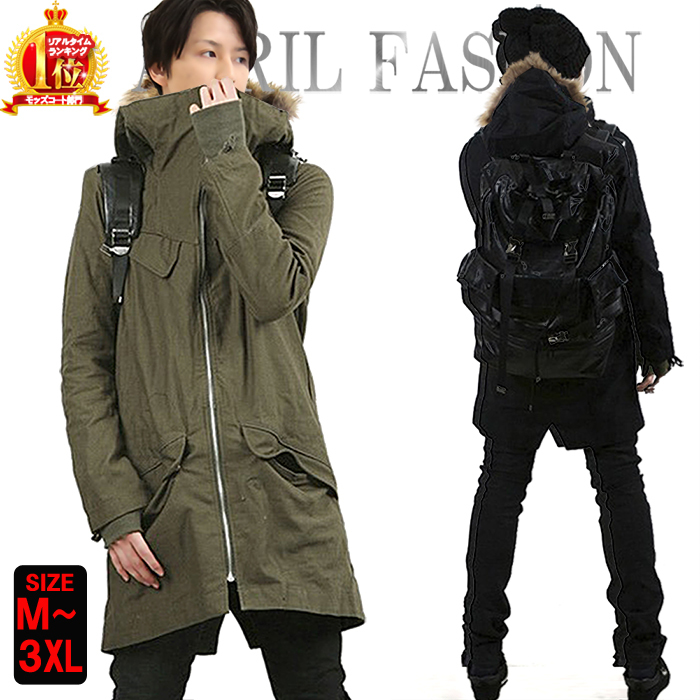 BURBERRYBLACKLabelメンズモッズコート Lサイズ