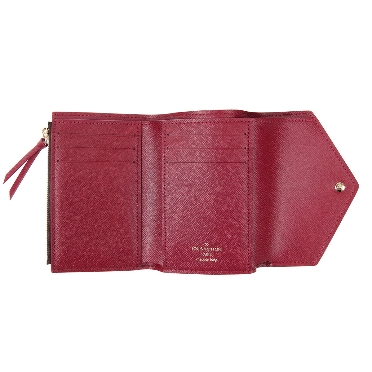 正規紙袋無料】ルイヴィトン 三つ折り財布 折り財布 ヴィトン ミニ財布