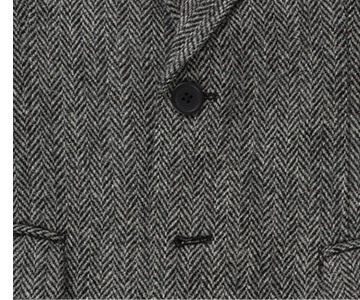ハリスツイード ジャケット HARRIS TWEED Herringbone Club 翌日出荷