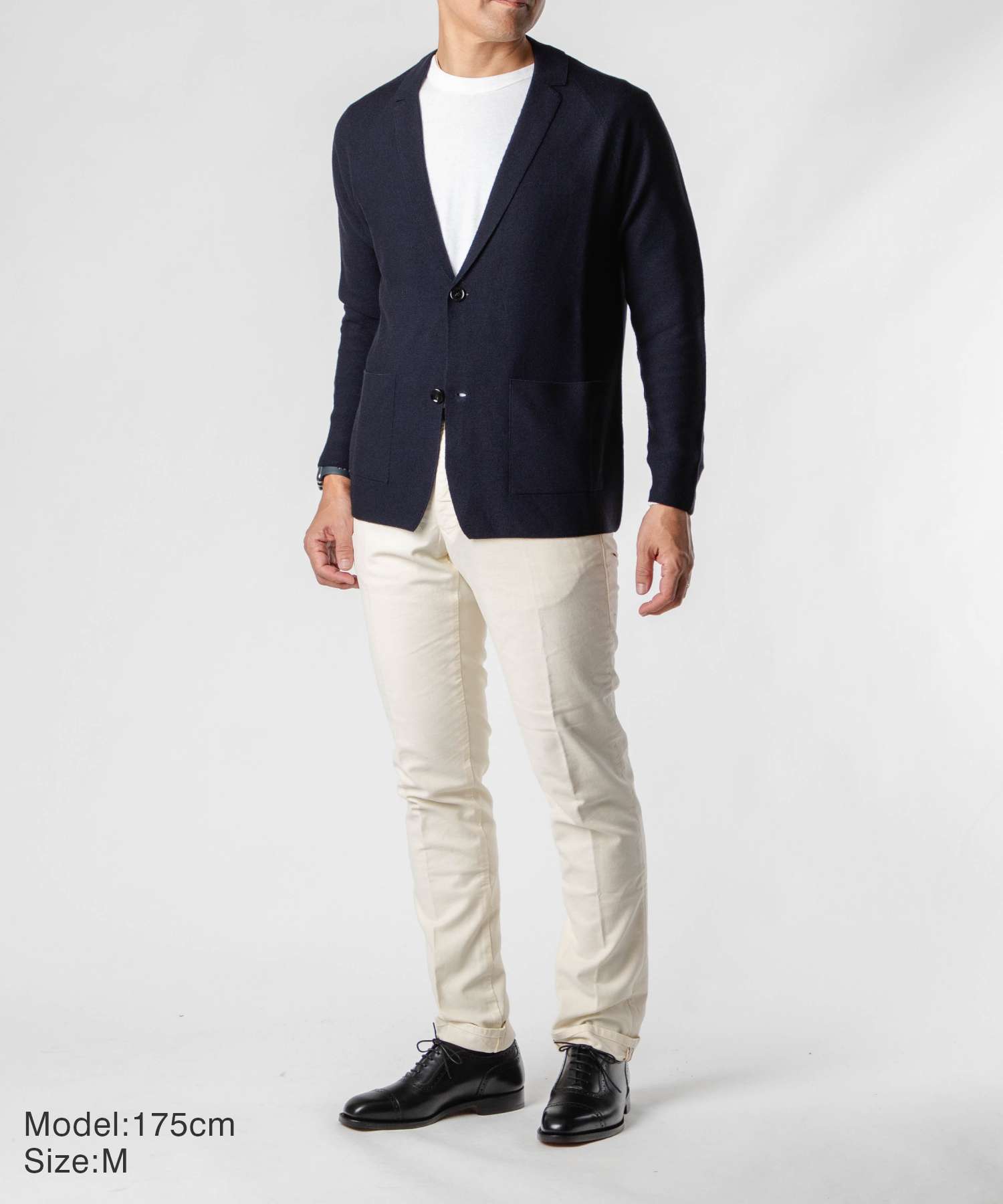 ラルディーニ LARDINI IVLJM89 IV63030 ジャケット KNIT JACKET メンズ