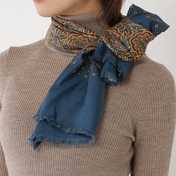 メゾンマルジェラ スカーフ ストール ゴールド メンズ レディース