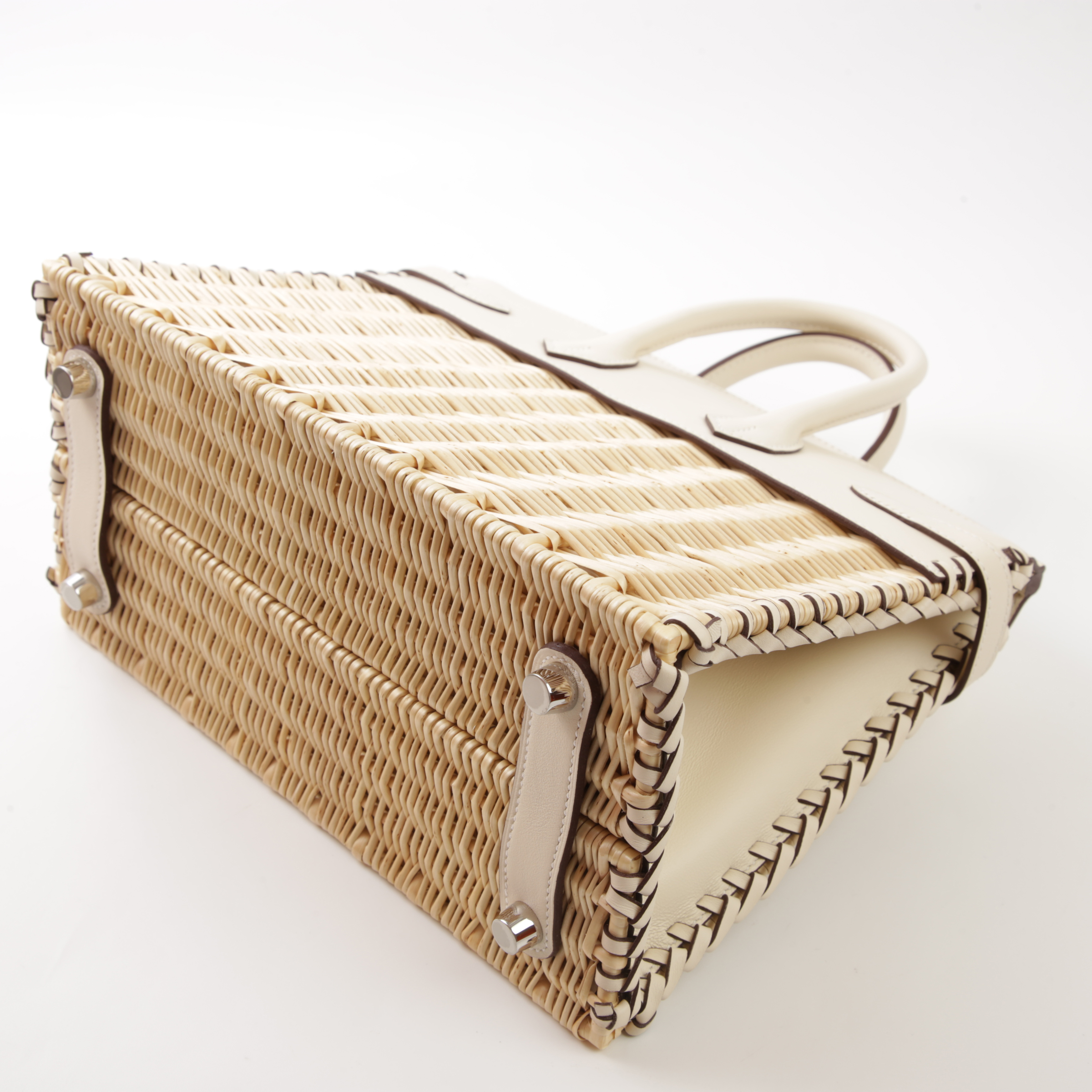 Excellent ( Rank SA ) HERMÈS Limited Edition Birkin Picnic 25 Nata