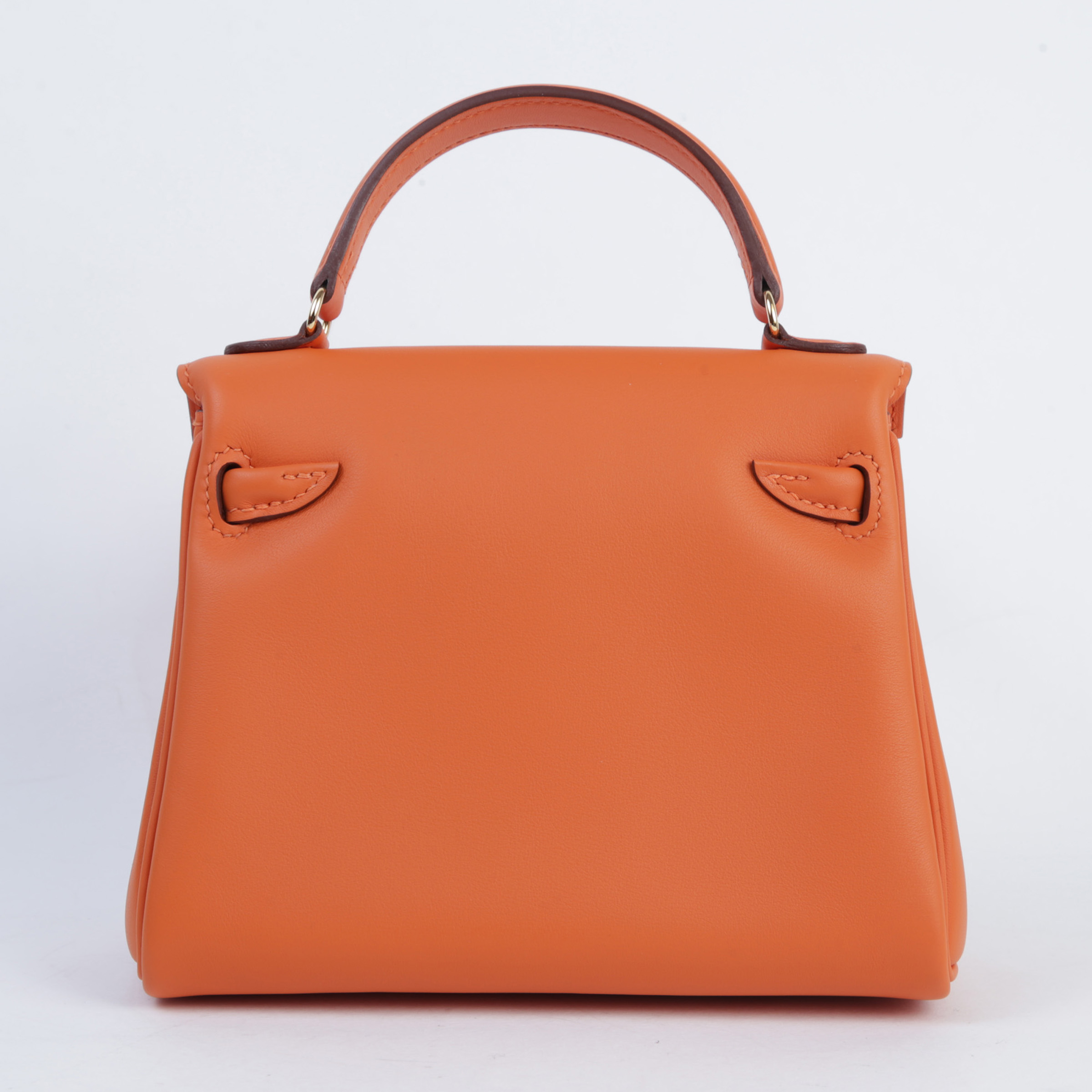 ランク N 新品 HERMÈS エルメス ケリードール オレンジ (93) ローズ