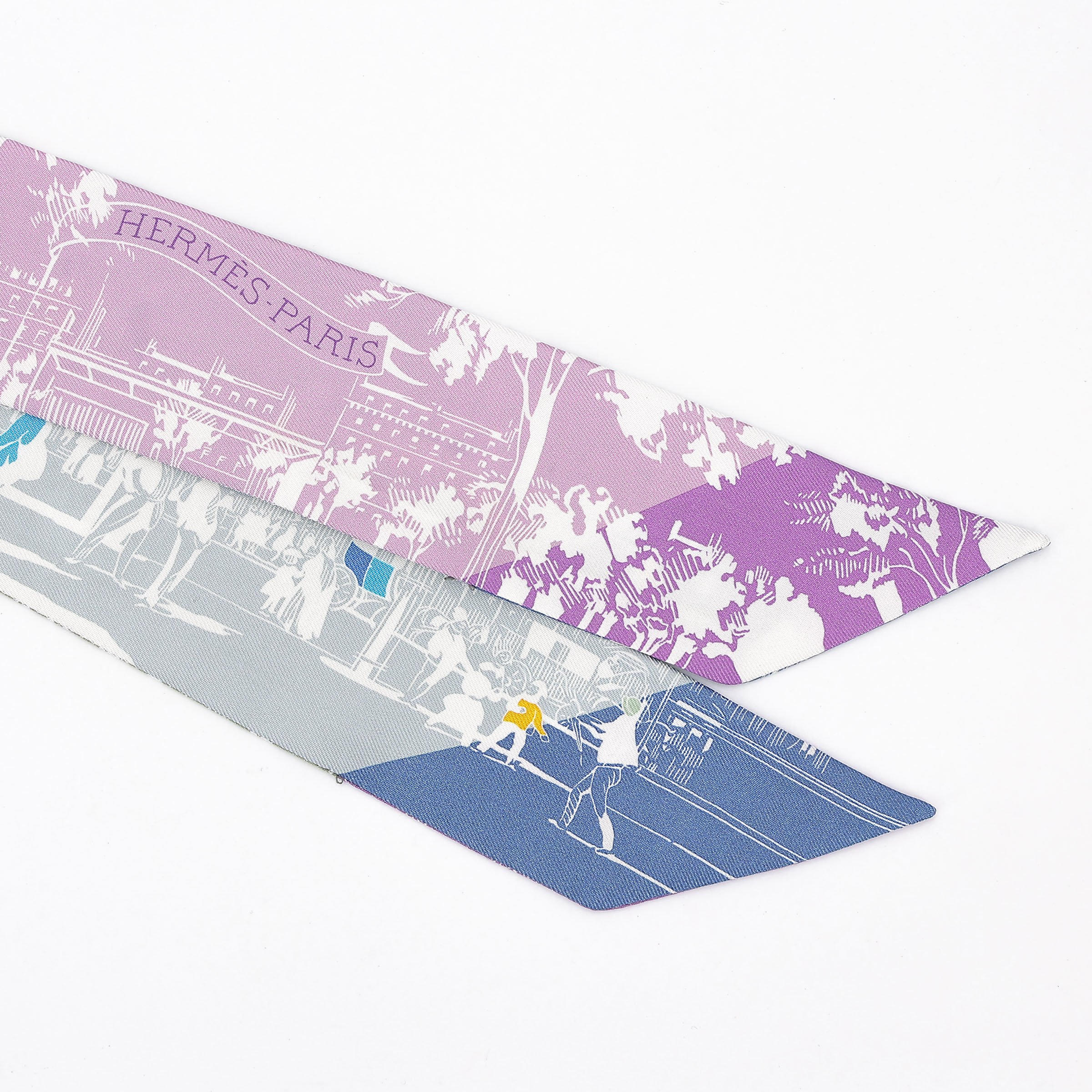 ランク N 新品 HERMÈS エルメス ツイリー ブールヴァールの陰から