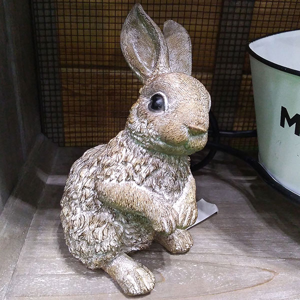 園芸ネット本店｜オーナメント：アンティークアニマル・ラビットL