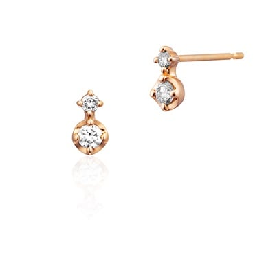 K18ピンクゴールド ピアス | 152211153101 | 【公式】Canal4℃ (カナル