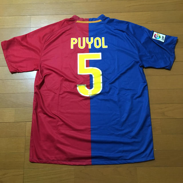 NIKE - サッカースペインリーガFCバルセロナDFプジョルユニフォーム