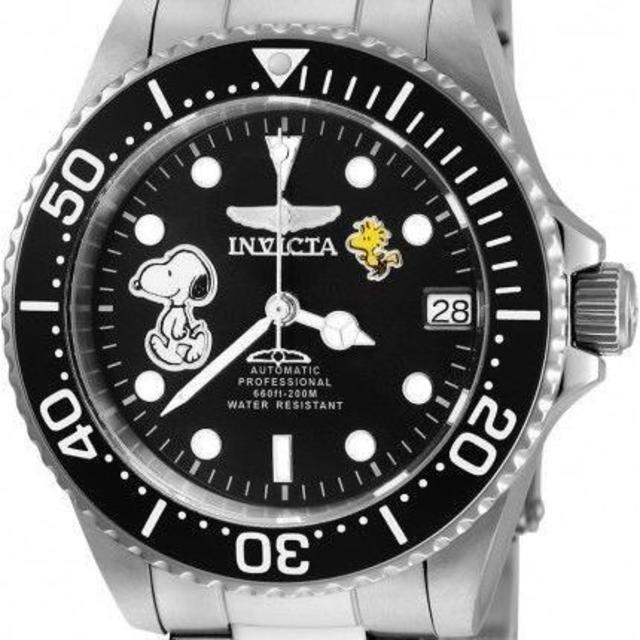 INVICTA - スヌーピー公式コラボモデル PEANUTS 自動巻き デイト