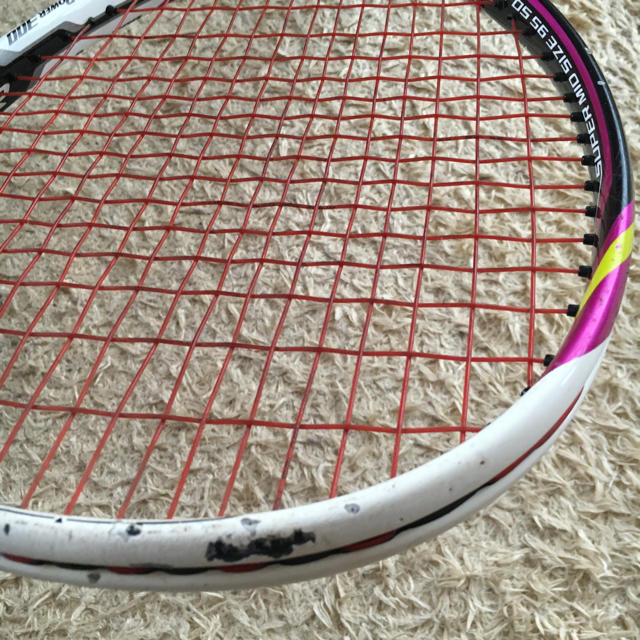 未使用】YONEX Nitroframe テニスラケット ピンク&収納バッグ YONEX