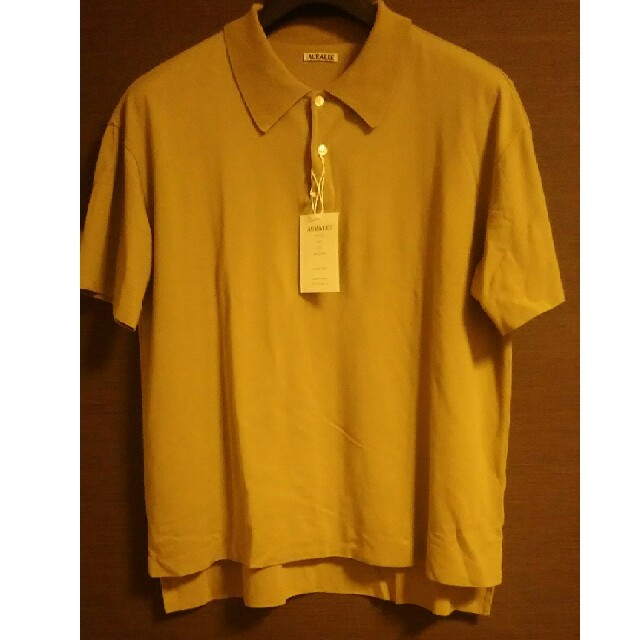 YAECA - AURALEE ハイゲージピケダブルクロス ポロシャツ6月末まで予定