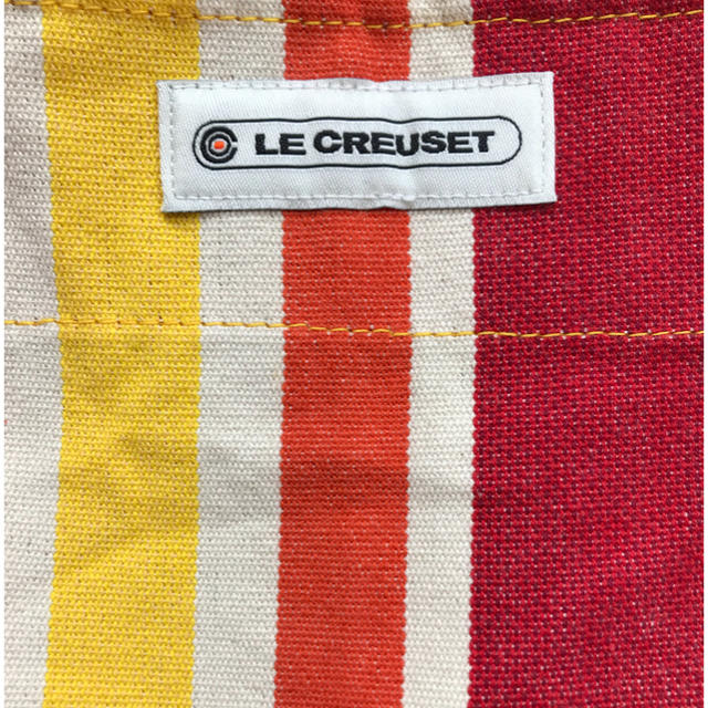 LE CREUSET - ル・クルーゼ エプロンの通販 by shop｜ルクルーゼならラクマ