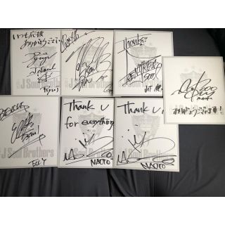 三代目 J Soul Brothers - 三代目 fighters サインの通販 by