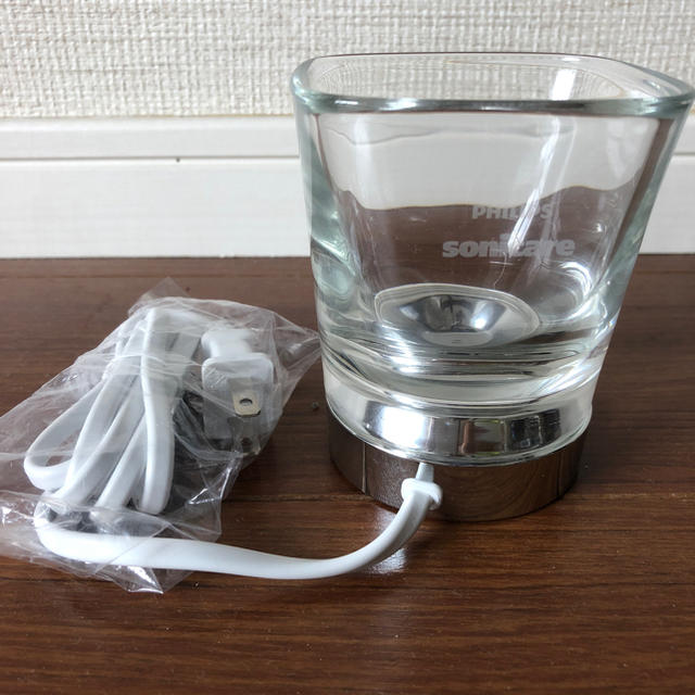 フィリップス ソニッケアー 充電器台 充電器用グラス 送料込みの通販