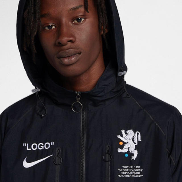 Off-White - S NIKE off-white football track jacket の通販 by
