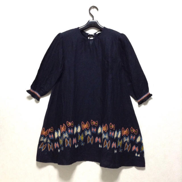 mina perhonen - ミナペルホネン ワンピース sky flower 140の通販 by