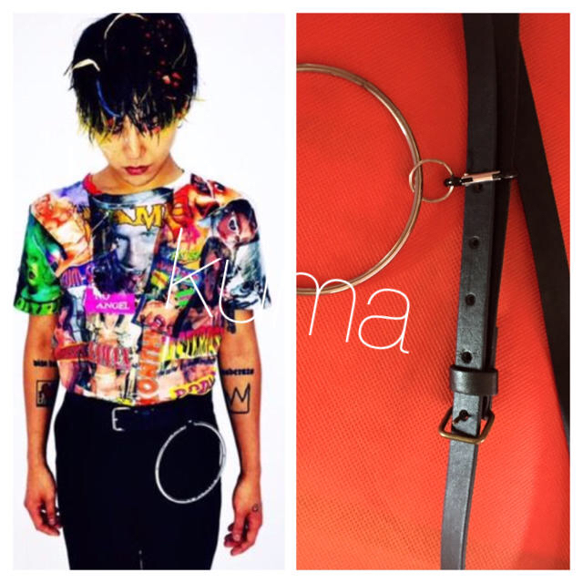 BIGBANG g-dragon フープ リング ベルトの通販 by くま昆布's shop｜ラクマ