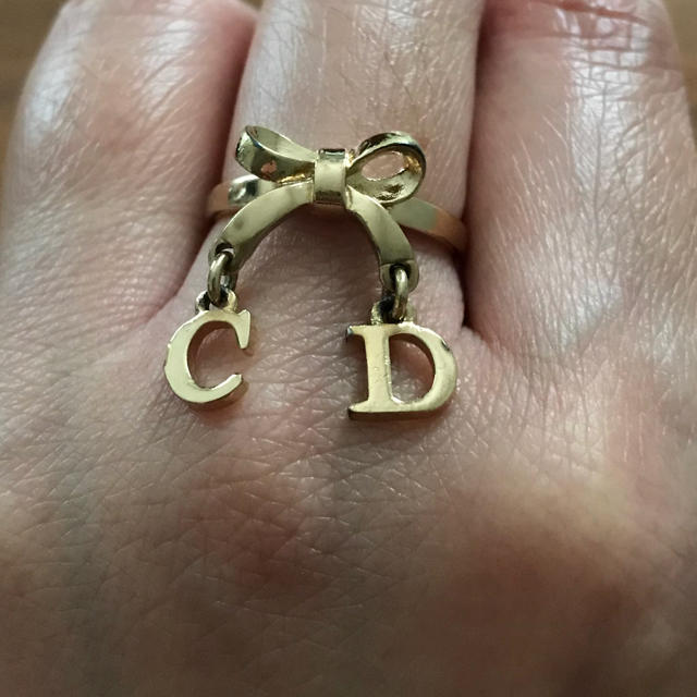 Christian Dior - クリスチャンディオール リボンリングの通販 by