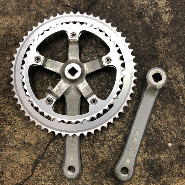 SHIMANO - シマノ105 クランクセット 45-55T ビンテージの通販 by 二輪