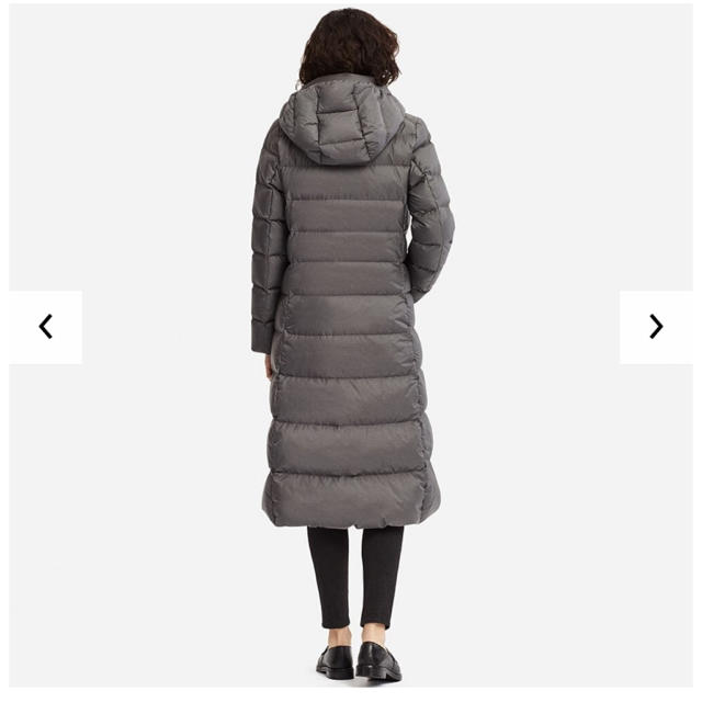 UNIQLO - UNIQLO ウルトラライトダウン ロングコート グレー L 新品