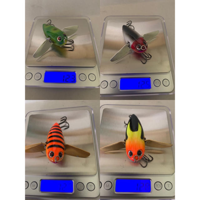トップ系 羽根モノ ルアー 4個セット 新品55の通販 by baki's shop｜ラクマ