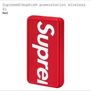 Supreme（バッテリー/充電器 ・ レッド/赤色系）のフリマアイテム一覧