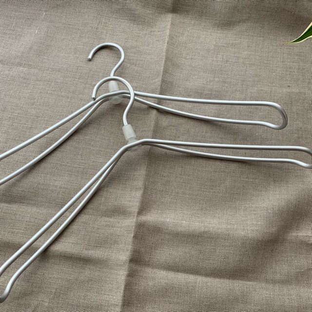 MUJI (無印良品) - 【Used】無印良品 アルミハンガー2本 廃盤の通販 by