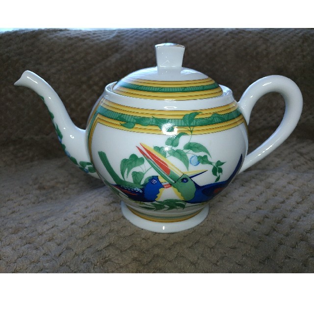 HERMES - HERMESエルメスToucans トゥカン ティーコーヒーポット陶磁器