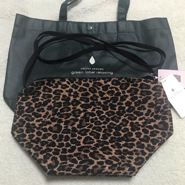 Herve Chapelier - エルベ ビッグポシェット パンサートープ グリーン