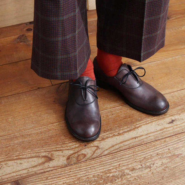 ビュルデサボン bulle de savon ハンドペイントレザーシューズ M