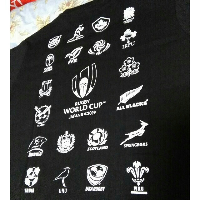 ラグビーワールドカップ2019年 全20チーム エンブレムデザインの