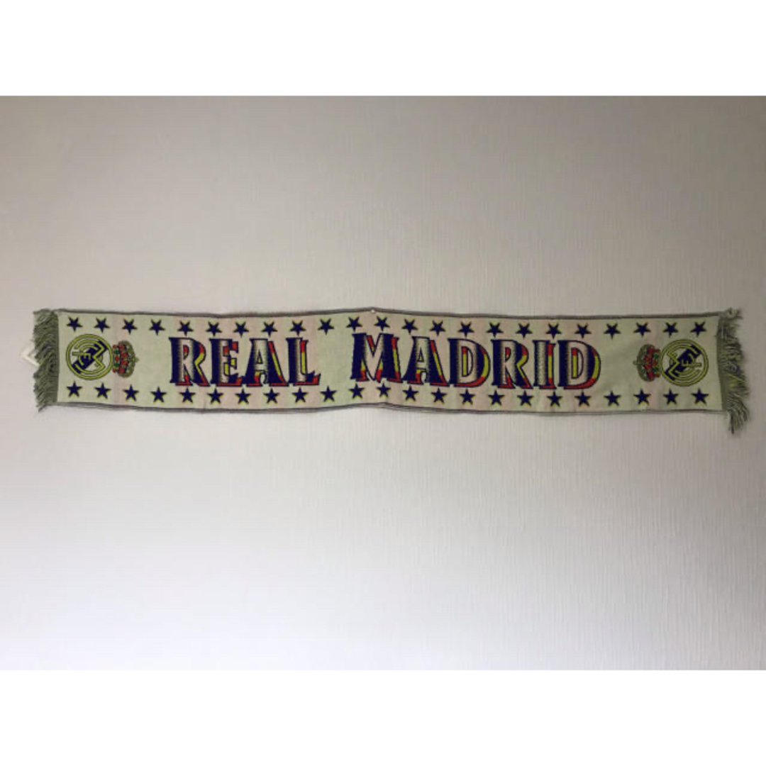 サッカー レアル マドリード 限定 トヨタカップ 旗 マフラーの通販 by