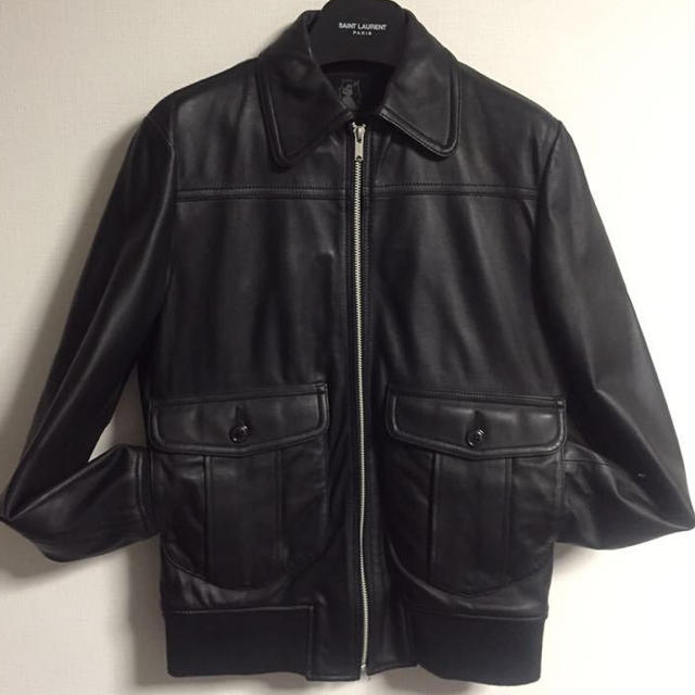 HYSTERIC GLAMOUR - キムタク着 ヒステリックグラマー A-2 ラムレザー