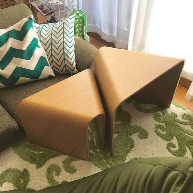 MUJI (無印良品) - 無印良品 重なるテーブルベンチ テーブル ベンチ