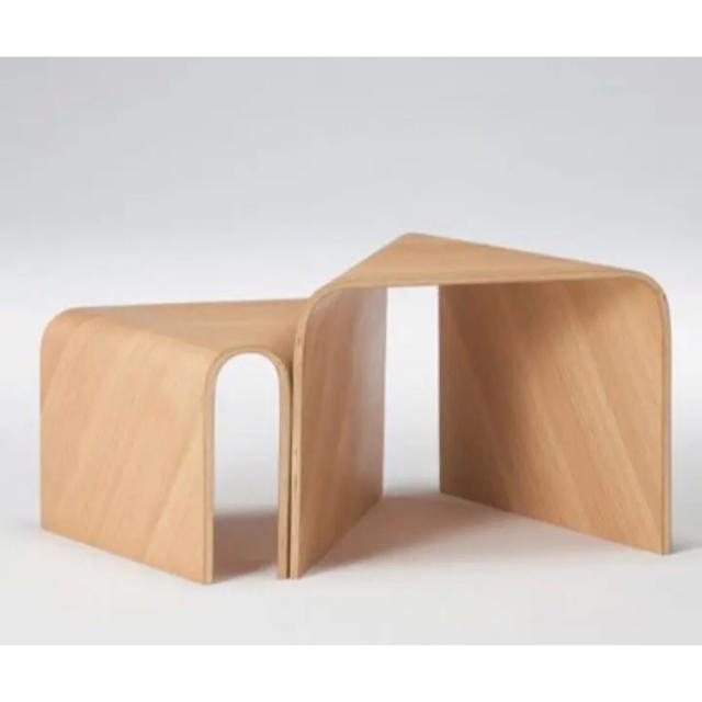 MUJI (無印良品) - 無印良品 重なるテーブルベンチ テーブル ベンチ