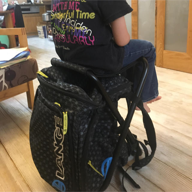 LANGE - 折りたたみチェア付リュックの通販 by tak's shop｜ラングなら