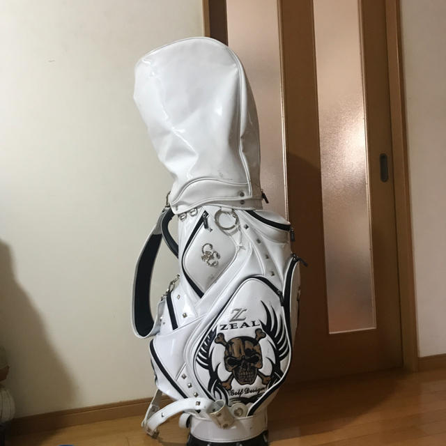 ZEAL ゴルフキャディーバッグの通販 by ミズタくん's shop｜ラクマ