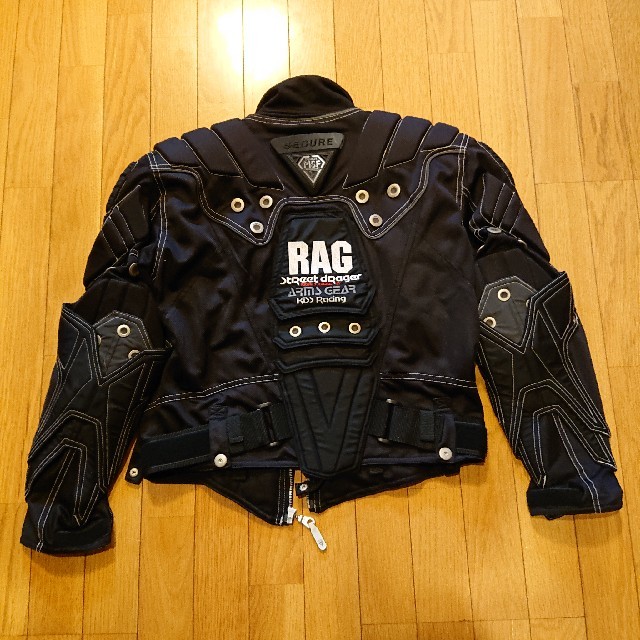 ライダースジャケット/KISS /キスレーシングチーム/ブラック/バイク の