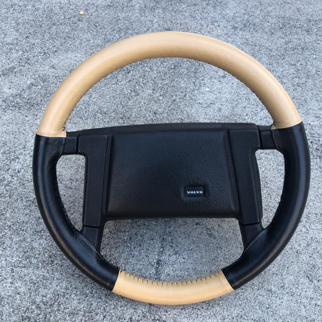 Volvo - ボルボ240 ハンドル レザーの通販 by 拳's shop｜ボルボならラクマ