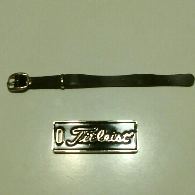 Titleist - タイトリスト ネームプレート キャディバッグ用の通販 by