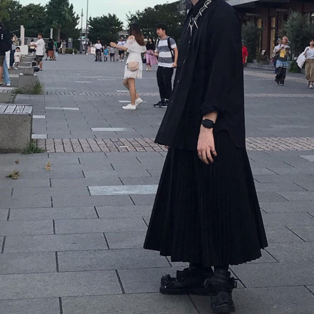 BLACK COMME des GARCONS - BLACKCOMME des GARCONS アシンメトリー