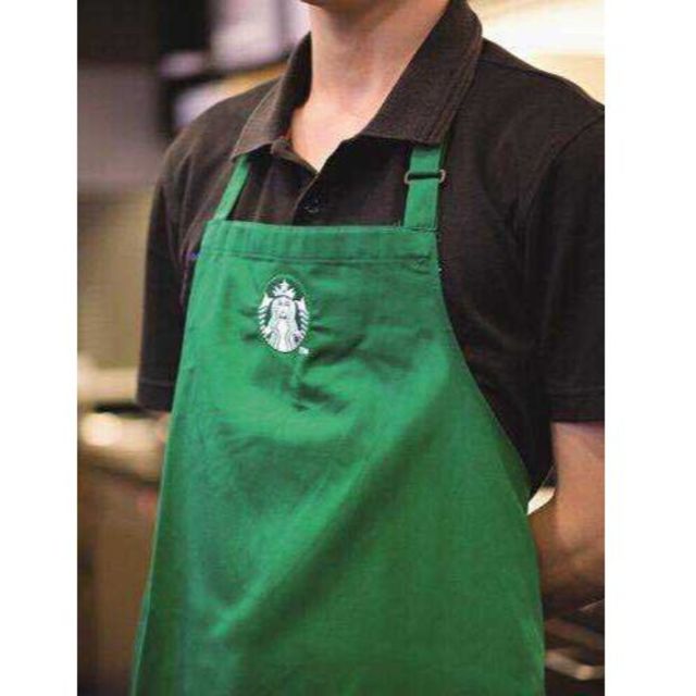 Starbucks Coffee - スターバックス コーヒー 緑 エプロン 新品 mako39