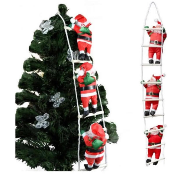 はしご登り サンタクロース ◎ クリスマス飾り付けの通販 by
