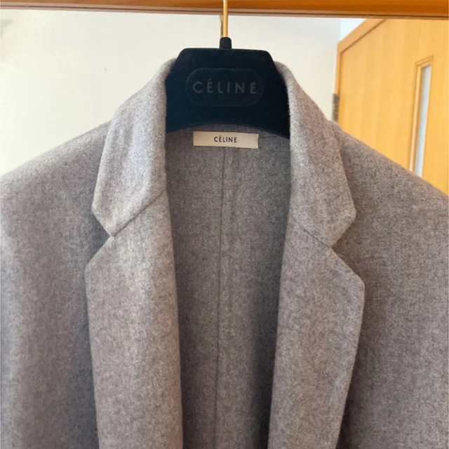CELINE - Celine エッグクロンビー カシミヤコート グレーの通販 by