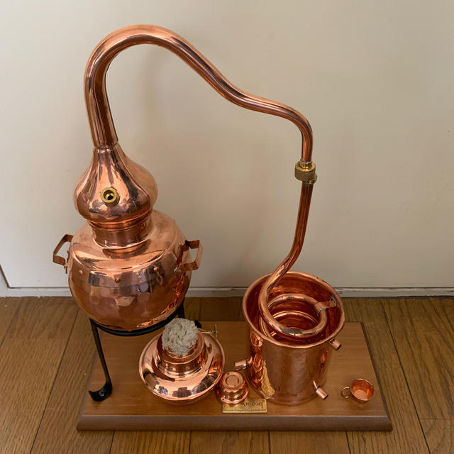 銅製蒸留器 アランビック 0.7L ランプセットの通販 by きの's shop｜ラクマ