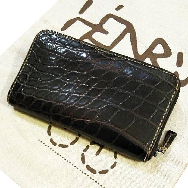 アンリークイール 長財布 限定line 両面刺繍＊ Henry Cuir アンリー