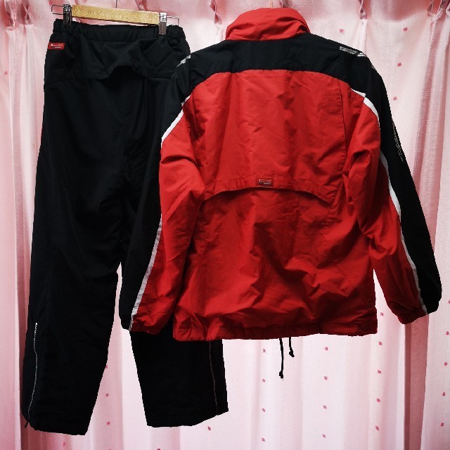 MIZUNO - MIZUNO☆赤黒セットアップジャージの通販 by sou's shop