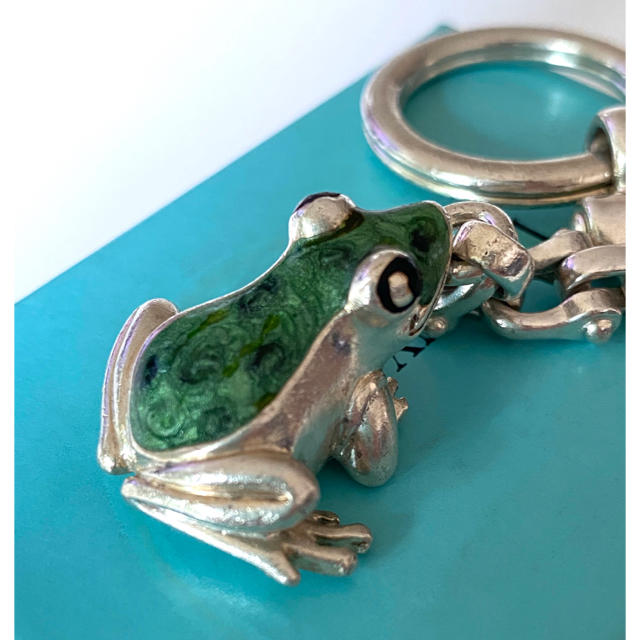 Tiffany & Co. - 稀少品❗️ティファニー カエル キーリング チャーム