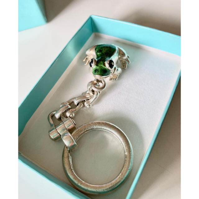 Tiffany & Co. - 稀少品❗️ティファニー カエル キーリング チャーム